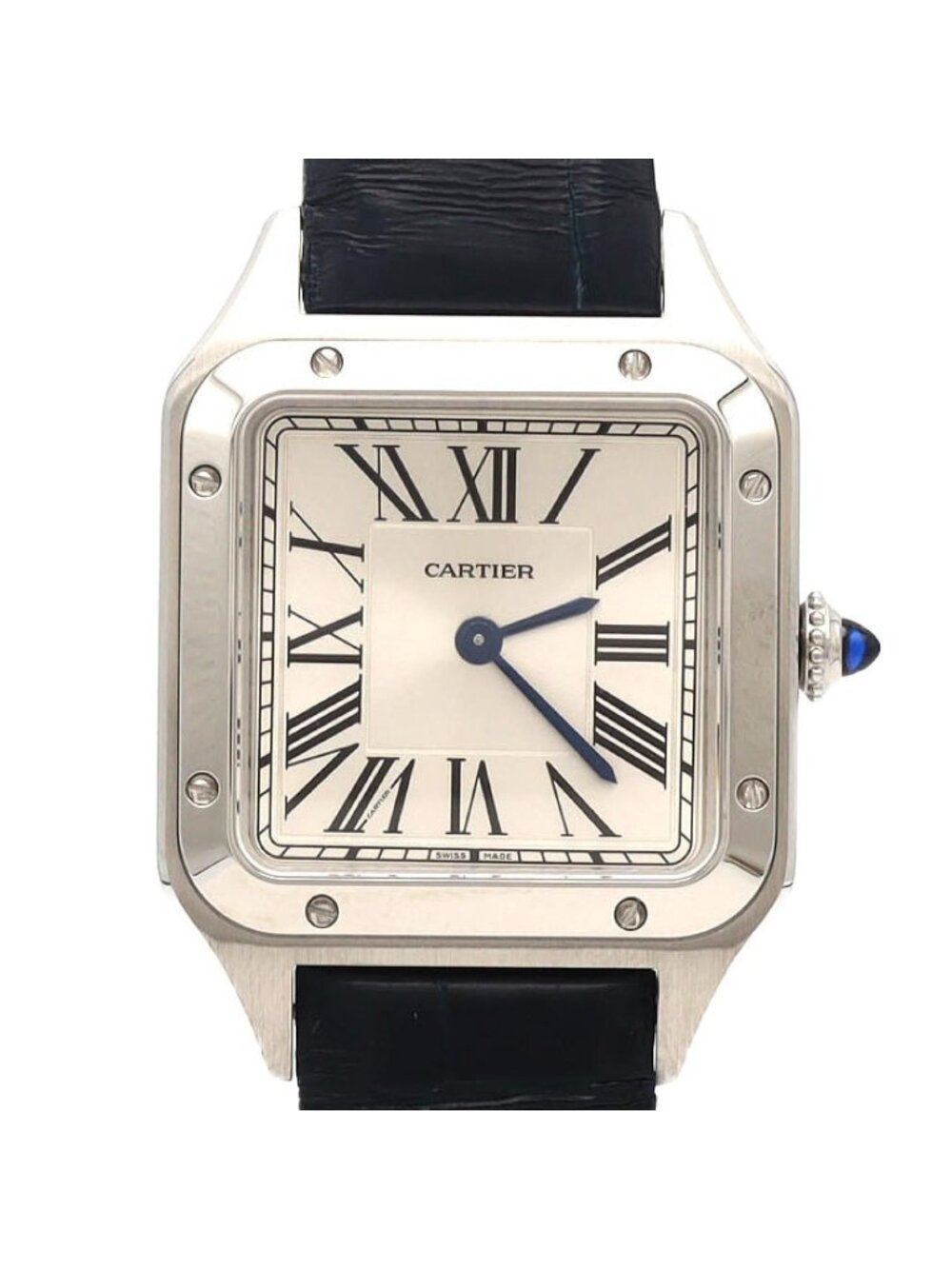Cartier Santos Dumont SM Wssa SS Quartz Watch